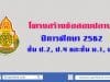 โครงสร้างข้อสอบปลายปี ปีการศึกษา 2562