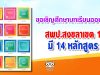 ขอเชิญศึกษาบทเรียนออนไลน์ (LMS SONGKHLA1) สพป.สงขลาเขต 1 มี 14 หลักสูตร