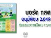 บอร์ด กสศ.อนุมัติงบ 2,049 ล.ช่วยนร.ยากจนพิเศษ 7.5 แสนคน