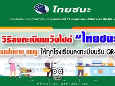 วิธีลงทะเบียนเว็บไซต์ไทยชนะ.com ตามนโยบาย สพฐ. ให้ทุกโรงเรียนลงทะเบียนรับ QR-CODE