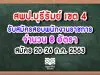 สพป.บุรีรัมย์ เขต 4 รับสมัครสอบพนักงานราชการ จำนวน 8 อัตรา สมัคร 20-26 ก.ค. 2563