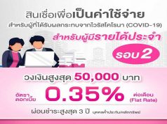 ‘ออมสิน’ ปล่อยกู้สินเชื่อดอกเบี้ยต่ำ ‘สินเชื่อฉุกเฉิน’ สูงสุดรายละ 50,000 บาท รอบสอง