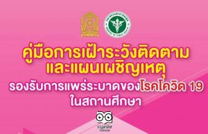 คู่มือการเฝ้าระวังติดตามและแผนเผชิญเหตุรองรับการแพร่ระบาดของโรคโควิด 19 ในสถานศึกษา (ป้องกัน ระลอก 2)