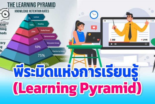 พีระมิดแห่งการเรียนรู้ (Learning Pyramid)พฤติกรรมแบบไหนที่ช่วยให้เราเรียนรู้ได้ดีที่สุด