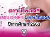 ดาวน์โหลด!! ข้อสอบ O-NET ม.6 พร้อมเฉลย ปีการศึกษา 2563