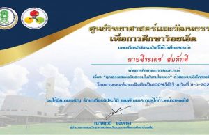 แบบทดสอบออนไลน์ เรื่อง “คุณธรรมและจริยธรรมในสังคมไซเบอร์" ผ่านเกณฑ์ 80% โดยศูนย์วิทยาศาสตร์และวัฒนธรรมเพื่อการศึกษาร้อยเอ็ด