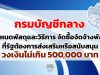 กรมบัญชีกลาง กำหนดพัสดุและวิธีการ จัดซื้อจัดจ้างพัสดุ ที่รัฐต้องการส่งเสริมหรือสนับสนุน วงเงินไม่เกิน 500,000 บาท