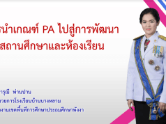 เผยแพร่ตัวอย่าง Best Practice การนำเกณฑ์ PA​ ไปสู่การพัฒนาสถานศึกษาและห้องเรียน โดยผอ.วารุณี พ่านปาน​ ผู้อำนวยการเชี่ยวชาญ โรงเรียนบ้านบางหลาม สพป.พังงา