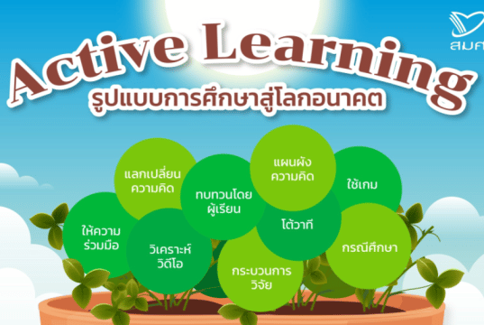 Active Learning รูปแบบการศึกษาสู่โลกอนาคต