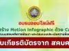 อบรมออนไลน์ฟรี หลักสูตรการสร้าง Motion Infographic ด้วย Canva วันที่ 10 พฤษภาคม 2566 รับเกียรติบัตรฟรี โดยสถาบันพัฒนาครู สคบศ.