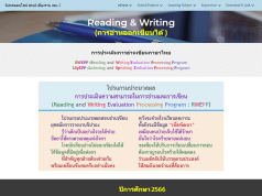 ดาวน์โหลดฟรี โปรแกรมประมวลผลการประเมินการอ่านเขียนภาษาไทย ครั้งที่ 1 (ภาคเรียนที่ 1/2566) ชั้น ป.1 - ม.6 สพฐ.