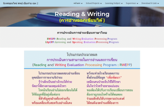 ดาวน์โหลดฟรี โปรแกรมประมวลผลการประเมินการอ่านเขียนภาษาไทย ครั้งที่ 1 (ภาคเรียนที่ 1/2566) ชั้น ป.1 - ม.6 สพฐ.