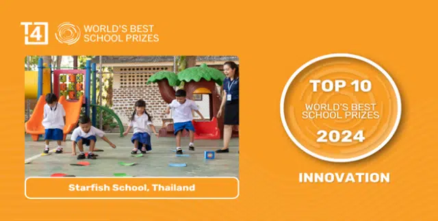 โรงเรียนชั้นนำของไทยติด 1 ใน 10 โรงเรียนสุดท้ายสำหรับรางวัลโรงเรียนยอดเยี่ยมระดับโลกปี 2024 World’s Best School Prizes 2024