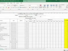 แจกฟรี โปรแกรมคุมการใช้จ่ายเงินตามโครงการในแผนปฏิบัติการ ไฟล์ Excel ใช้งานง่าย