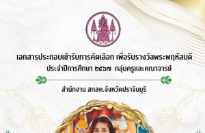 รายงานรางวัลพระพฤหัสบดี ประจำปี พ.ศ. ๒๕๖๗