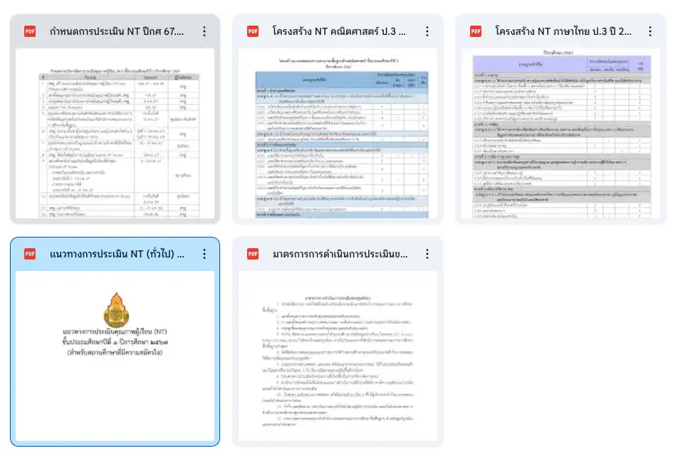 สพฐ.ประกาศผู้รับผิดชอบการจัดสอบ RT/NT ในระดับศูนย์สอบ/สนามสอบ