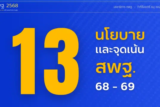 นโยบายและจุดเน้นของสำนักงานคณะกรรมการการศึกษาขั้นพื้นฐาน ประจำปีงบประมาณ พ.ศ. 2568-2569